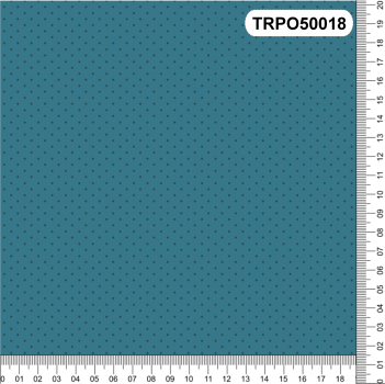 TECIDO TRICOLINE 100% ALGODÃO POÁS AZUL - TRPO50018