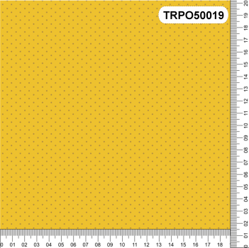 TECIDO TRICOLINE 100% ALGODÃO POÁS AMARELO - TRPO50019