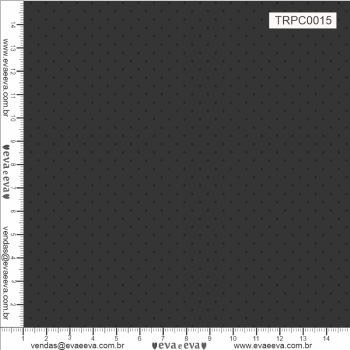 TECIDO TRICOLINE ESTAMPADO 100% ALGODÃO MINI POÁS CINZA CHUMBO - TRPC0015