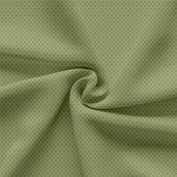 TECIDO TRICOLINE ESTAMPADO 100% ALGODÃO MINI POÁS VERDE CLARO - TRPC0009