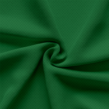 TECIDO TRICOLINE ESTAMPADO 100% ALGODÃO MINI POÁS VERDE ESCURO - TRPC0010