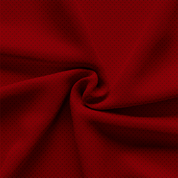 TECIDO TRICOLINE ESTAMPADO 100% ALGODÃO MINI PÓAS VERMELHO - TRPC0003