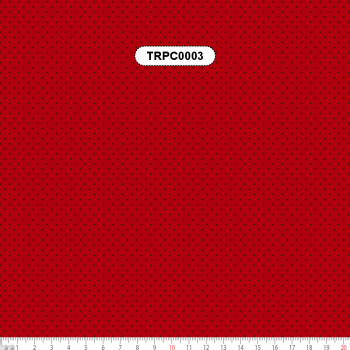 TECIDO TRICOLINE ESTAMPADO 100% ALGODÃO MINI PÓAS VERMELHO - TRPC0003 TECIDO TRICOLINE ESTAMPADO 100% ALGODÃO MINI PÓAS VERMELHO - TRPC0003