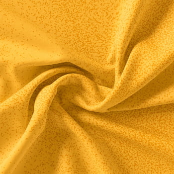 TECIDO TRICOLINE ESTAMPADO 100% ALGODÃO - NEUTRO - AMARELO - TRTC0017