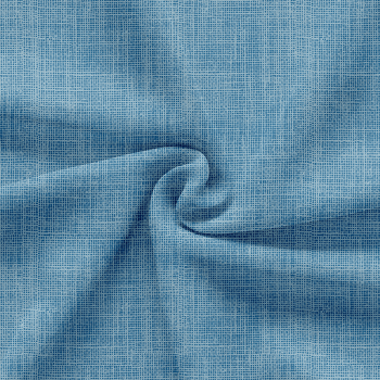 TECIDO TRICOLINE ESTAMPADO 100% ALGODÃO - NEUTRO - AZUL BEBÊ - TRTC0010
