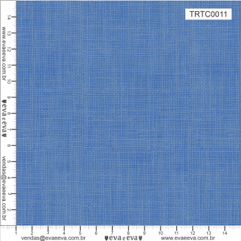 TECIDO TRICOLINE ESTAMPADO 100% ALGODÃO - NEUTRO - AZUL - TRTC0011