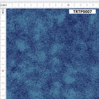 TECIDO TRICOLINE ESTAMPADO 100% ALGODÃO NEUTRO AZUL JEANS - TRTP0007