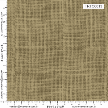 TECIDO TRICOLINE ESTAMPADO 100% ALGODÃO - NEUTRO - BEGE - TRTC0013