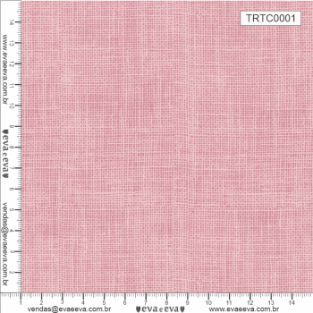 TECIDO TRICOLINE ESTAMPADO 100% ALGODÃO - NEUTRO - ROSA CLARO - TRTC0001