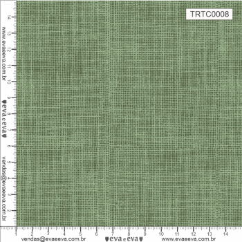 TECIDO TRICOLINE ESTAMPADO 100% ALGODÃO - NEUTRO - VERDE CLARO - TRTC0008