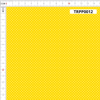 TECIDO TRICOLINE ESTAMPADO 100% ALGODÃO MINI POÁS AMARELO SOL - TRPP0012