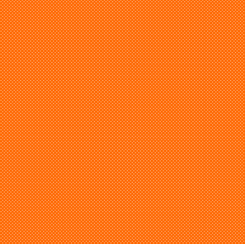 TECIDO TRICOLINE ESTAMPADO 100% ALGODÃO MINI POÁS LARANJA FORTE - TRPP0019