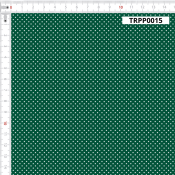 TECIDO TRICOLINE ESTAMPADO 100% ALGODÃO MINI POÁS VERDE FLORESTA - TRPP0015