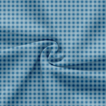 TECIDO TRICOLINE ESTAMPADO 100% ALGODÃO - XADREZ MÉDIO AZUL BEBÊ - TRXC0011