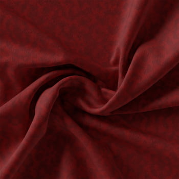 TECIDO TRICOLINE EXCLUSIVO 100% ALGODÃO - MAGIA DE NATAL - NEUTRO AQUARELA MARSALA - DGNA914990