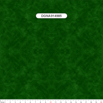 TECIDO TRICOLINE EXCLUSIVO 100% ALGODÃO - MAGIA DE NATAL - NEUTRO AQUARELA VERDE - DGNA914985