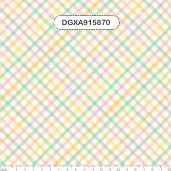 TECIDO TRICOLINE EXCLUSIVO 100% ALGODÃO - PÁSCOA DOS COELHINHOS - XADREZ AQUARELA - DGXA915870 TECIDO TRICOLINE EXCLUSIVO 100% ALGODÃO - PÁSCOA DOS COELHINHOS - XADREZ AQUARELA - DGXA915870