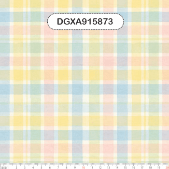 TECIDO TRICOLINE EXCLUSIVO 100% ALGODÃO - PÁSCOA DOS COELHINHOS - XADREZ AQUARELA - DGXA915873 TECIDO TRICOLINE EXCLUSIVO 100% ALGODÃO - PÁSCOA DOS COELHINHOS - XADREZ AQUARELA - DGXA915873