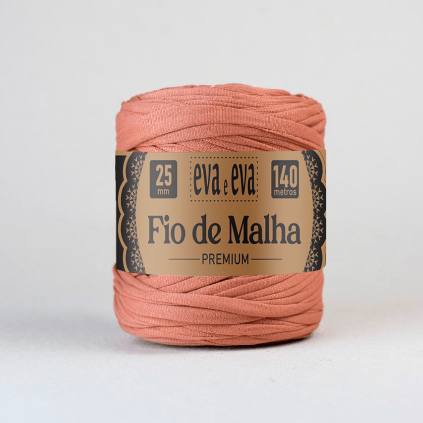 FIO DE MALHA PREMIUM EVA E EVA 25MM TELHA - FIOMA-19