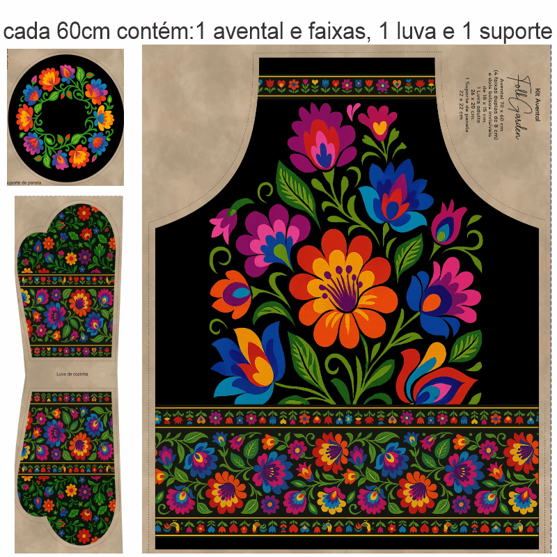 Tricoline e Sarja 100% Algodão para Costura Criativa e Patchwork