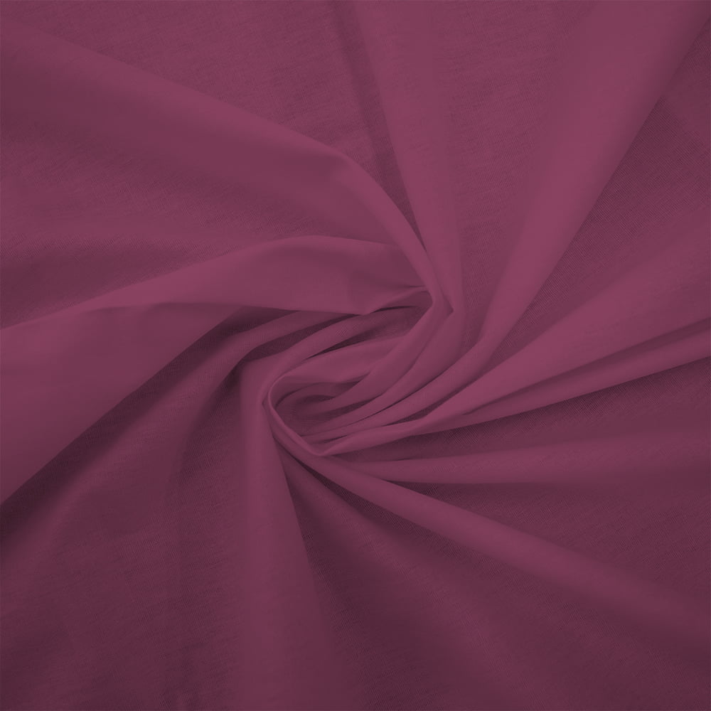 TECIDO TRICOLINE LISO ROSA MARSALA 100% ALGODÃO - TRLI40063