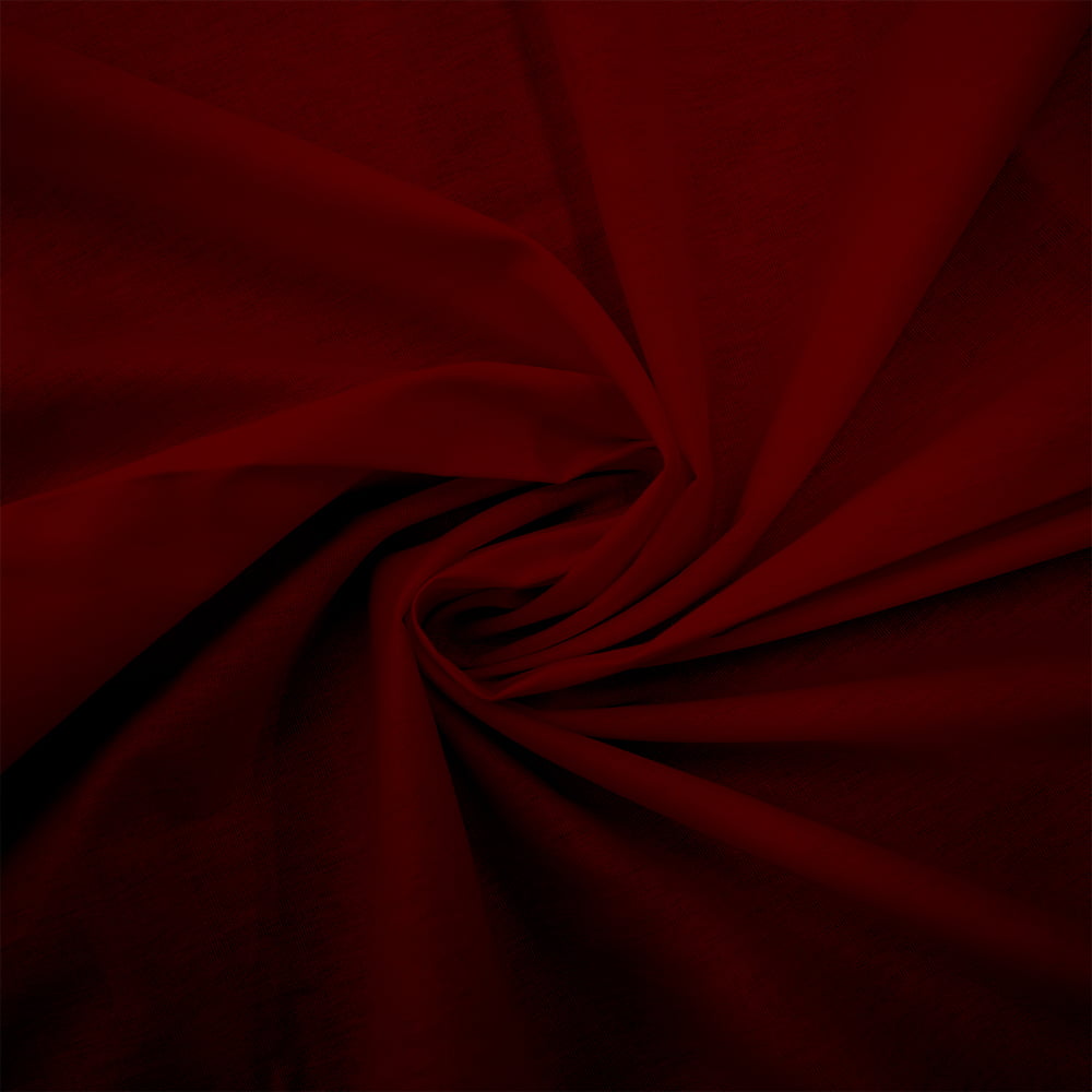 TECIDO TRICOLINE LISO  VERMELHO BORDÔ 100% ALGODÃO - TRLI40062