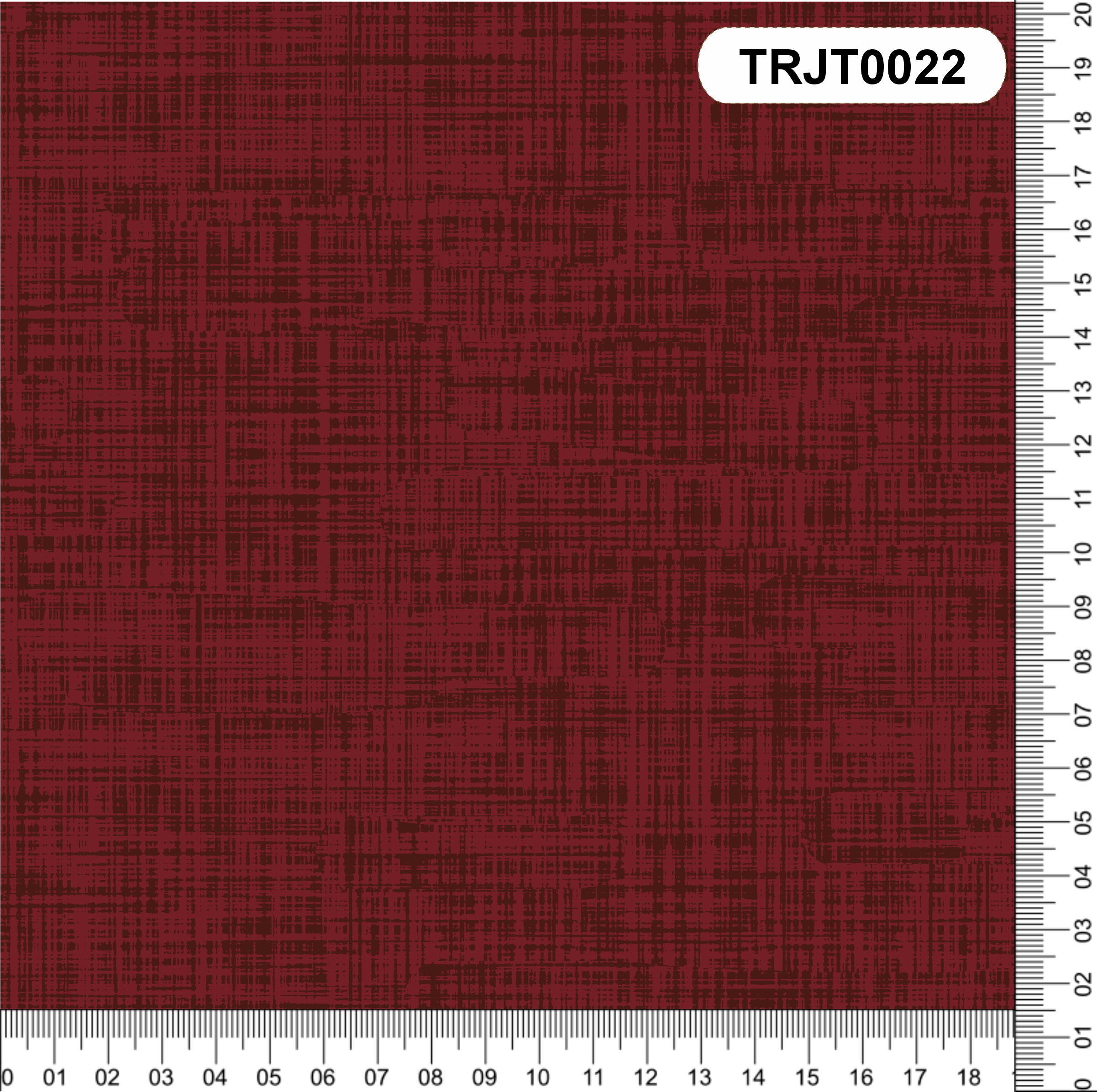 TECIDO TRICOLINE 100% ALGODÃO NEUTRO VERMELHO - TRJT0022