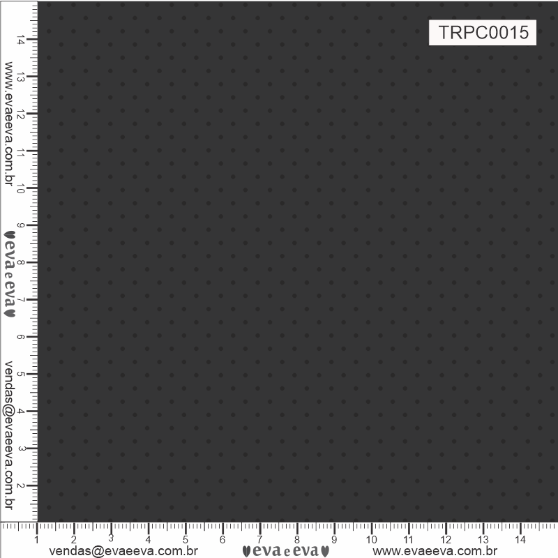 TECIDO TRICOLINE ESTAMPADO 100% ALGODÃO MINI POÁS CINZA CHUMBO - TRPC0015