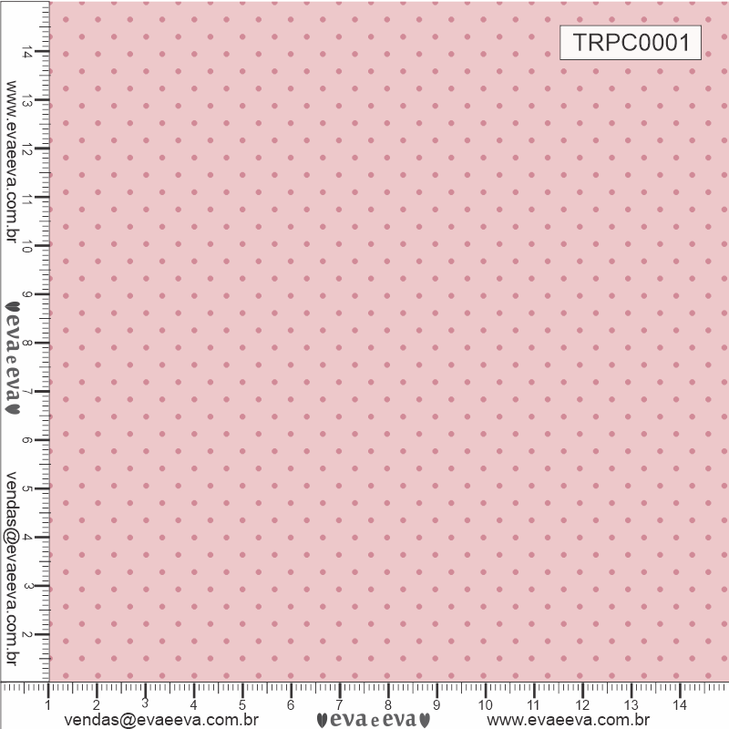 TECIDO TRICOLINE ESTAMPADO 100% ALGODÃO MINI POÁS - TRPC0001