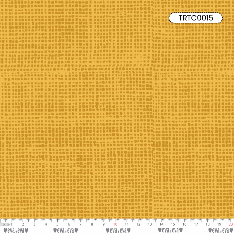 TECIDO TRICOLINE ESTAMPADO 100% ALGODÃO - NEUTRO - AMARELO - TRTC0015
