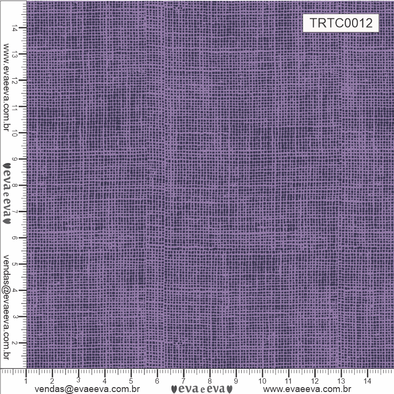 TECIDO TRICOLINE ESTAMPADO 100% ALGODÃO - NEUTRO - LILÁS - TRTC0012