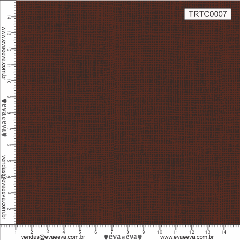 TECIDO TRICOLINE ESTAMPADO 100% ALGODÃO - NEUTRO - MARROM - TRTC0007