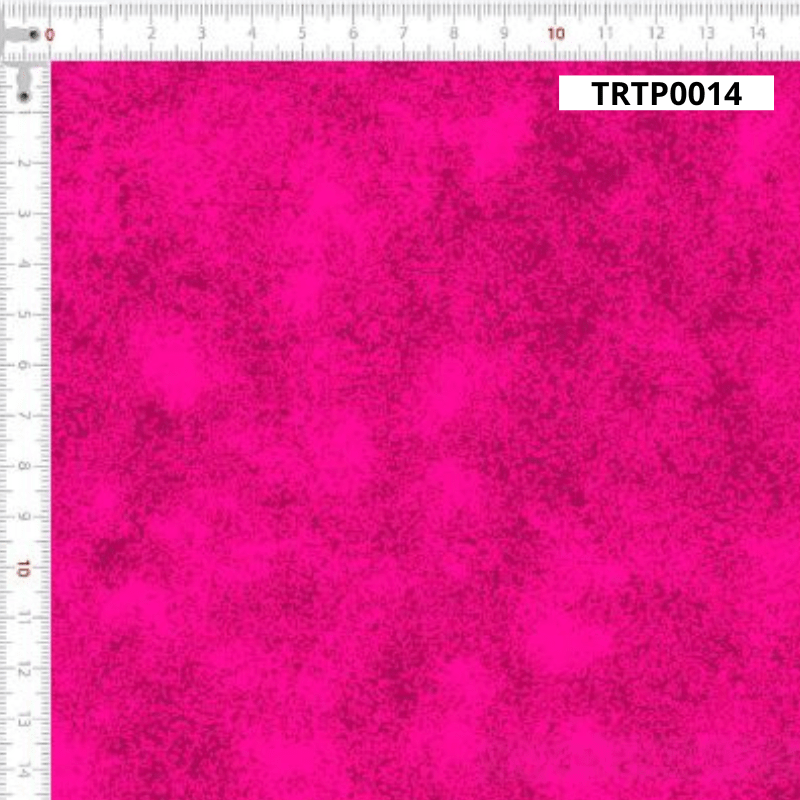 TECIDO TRICOLINE ESTAMPADO 100% ALGODÃO NEUTRO ROSA PINK - TRTP0014