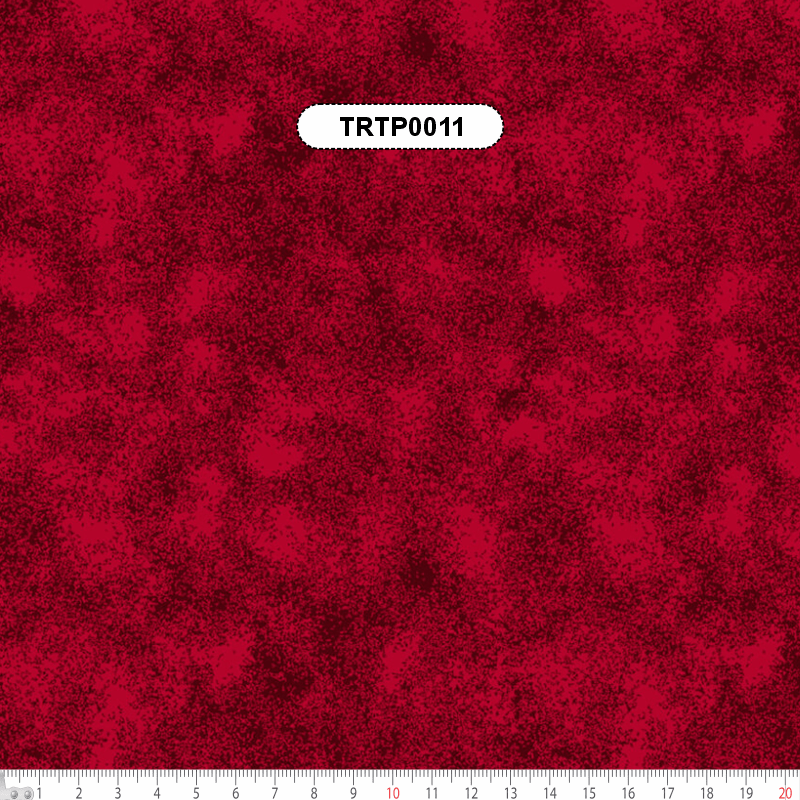 TECIDO TRICOLINE ESTAMPADO 100% ALGODÃO NEUTRO VERMELHO CLÁSSICO - TRTP0011