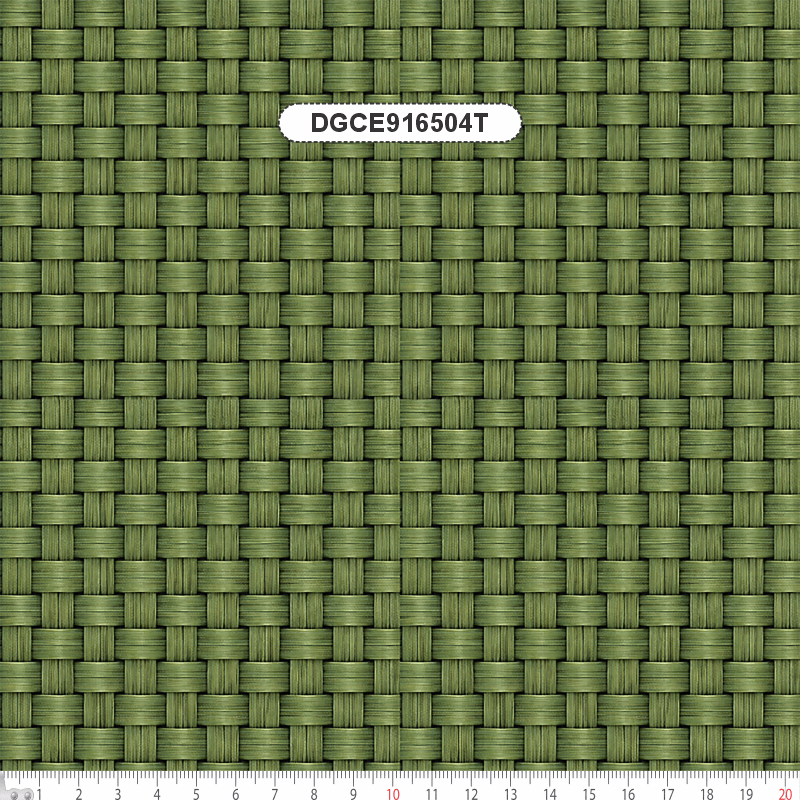 TECIDO TRICOLINE EXCLUSIVO 100% ALGODÃO - CESTARIA CHIC - TEXTURA PALHA 3D VERDE - DGCE916504T