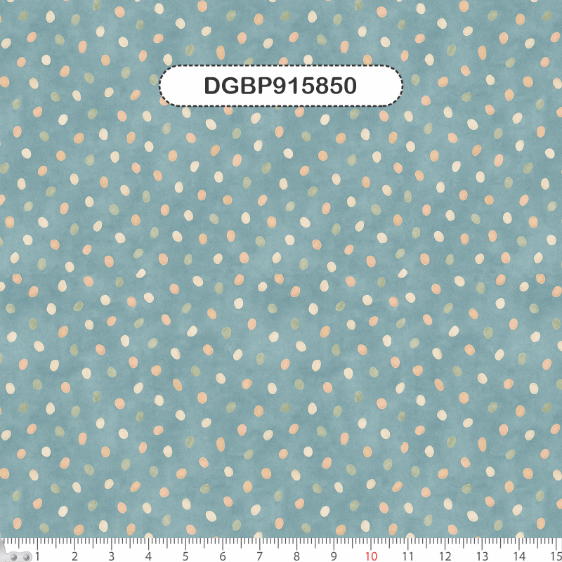 TECIDO TRICOLINE EXCLUSIVO 100% ALGODÃO - FLORESTA ENCANTADA - BOLINHAS E POÁS - DGBP915850